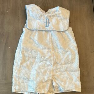 Monogram B 18 mo boys romper